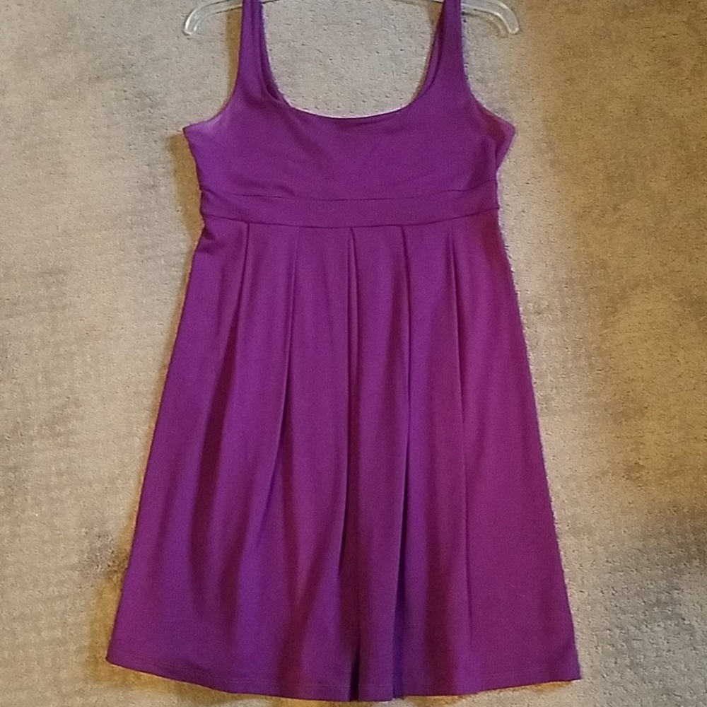 Baby doll purple dress